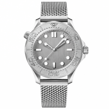 Silver-Tone Sport Mesh Watch 42mm