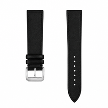 Black Leather Watch Strap