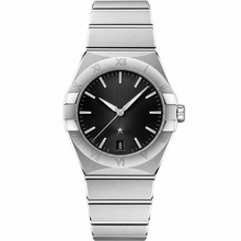 Gents Dress Watch Black Steel 36mm