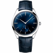 Dress Watch Blue Leather Strap 40mm
