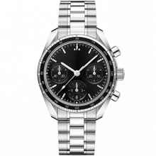 Chronograph Watch Black Dial 38mm