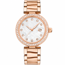 Women's Rose Gold Tone Dress Watch 34mm