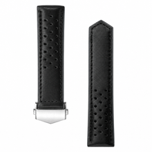 Black Leather Watch Strap 41mm