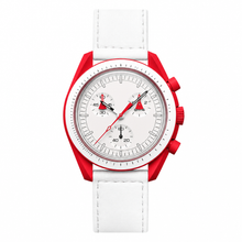 Dress Watch Burgundy Steel