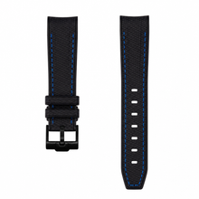 Blue Rubber Watch Strap