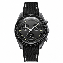 Sporty Watch with Black Strap